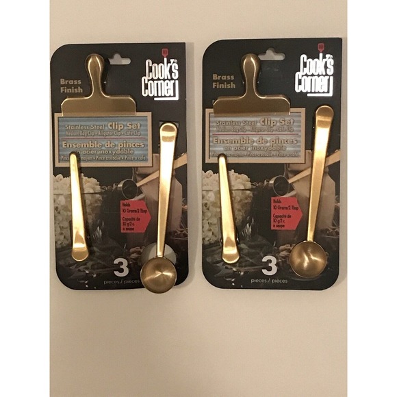 6 Pieces Heavy Duty Bag Clips for Organizing Kitchen Coffee Measuring Spoon - Picture 9 of 13